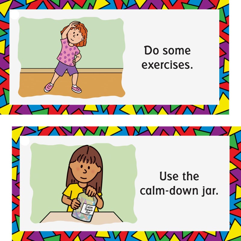 Really Good Stuff When I Am Frustrated Card Set for The Classroom or at Home Kids Activity - Grade K-3 - Help Kids Identify Emotions with Techniques on How to Manage Feelings and Emotions - Image 4